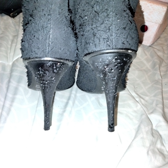 Dibrera hand-scraped, leather, black boots - Picture 5 of 7